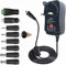 MTAKYA 24V Power Supply 24 Volt 1A Adapter 30W AC to DC Converter Transformer Charger DC Tip for LED Strip 3D Printer CCTV Security System LCD Monitor Sound Speaker Children’s Car.