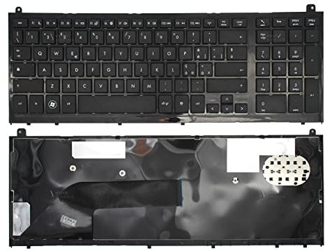 CLICK HELP Tastiera Notebook Compatibile con HP Compaq ProBook 4520S (Nero) - 598691-061