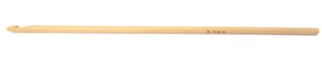 Eco-Friendly Bamboo Crochet Hooks for Knitting Wood Yarn Hook Needles 3mm - 25mm (15cm x 3.5mm)