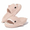 VIYEAR Cloud Shark Slides Slippers, Shark Slippers, Summer SlippersSchnell trocknende Sommerduschsandalen, niedliche Cartoon-Hai-Duschhausschuhe rosa 38/39