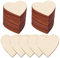 Herzförmig Holzplatten,50 Stück DIY Holzherzen 5cm Handgemachtes Holz Herzen Streudeko Hochzeit Holz Herzen Naturholzscheiben Unlackiert Beschrifte Holzherzen für Hochzeit Handwerk Party Tischdeko