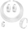 TOEECY African National Statement Schmuck Set Damen National Halskette Chunky Bib Choker Armband und Offener Ring Set National Schmuck Set (Silber)