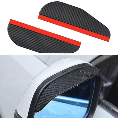 BAUFAS Regen Augenbrauen für Auto Rückspiegel, für Mazda MX-5 Miata NA NB NC ND Auto Styling Zubehör