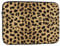 Leopard Animal Print Printed Laptop Sleeve Case 13 Inch - Protective Laptop Cover Bag Shockproof Notebook Computer Bag For Men And Women