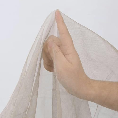 QPZMALSKY Faraday Fabric, 1.5 M Wide, Silver Coated Mesh, EMF Protection Fabric, EMF Blocker, Radiation Blocker, To Make EMF Awnings