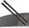 Car Side Window Wipers,2 Pack Car Window Glass Wiper,Auto Window Glass Wiper Replacement, Rubber Truck Window Glass Wiper Water Mist Removal Tool For Rainy Day,Removing Water Droplets Or Fog