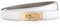 Tonsunul Gürtel Damen, Ledergürtel Damen, Belt Women, Metall-Drehverschluss, Elegantes Weiß Mit Goldener Schnalle, Verstellbar, Geeignet Als Geschenk Muttertag Oder Tägliches Kleidungsstück