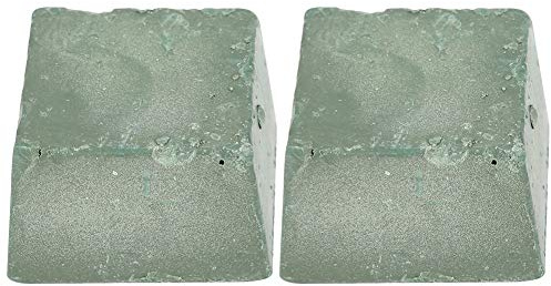 Klanata Grüne Feinpolierpaste & Wachs - 2er-Pack Polierpaste, 30g - Poliermittel zum Schärfen und Polieren von Metall & Schmuck - Für Heimwerker & Profis
