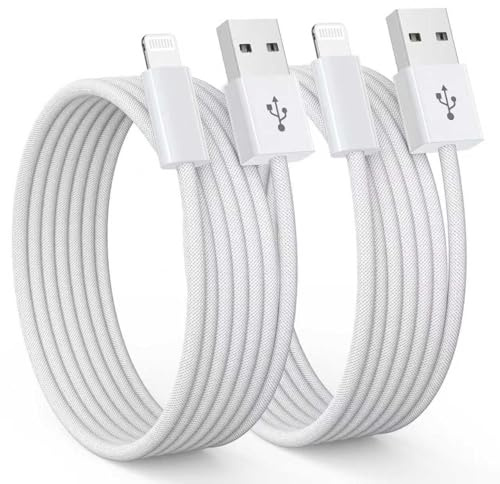 SIZUKA Câble iPhone Chargeur iPhone 3M+3M Certifié MFi Câble Lightning | Lightning Charge Rapide Cordon pour iPhone 14 13 12 11 Pro Max Mini XR XS X 8 7 6s 6 5s 5 SE