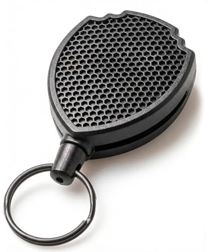 Porte-clefs Rétractable Avec Clip Ceinture 100cm Enrouleur De Badge Rétractable Retractable Ratcheting Tether Clip Ceinture Amovible Inclus Pour Sécurité Et Commodité Au Quotidien