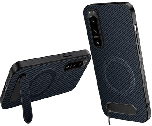 TIANYUE Handyhülle für Sony Xperia 5 IV mit Mag-Safe, Ultradünne magnetische Hülle unterstützt kabelloses Laden, Hülle für Sony Xperia 5 IV-Dunkelblau