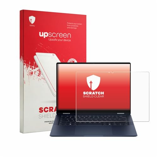 upscreen Schutzfolie für HP EliteBook X Flip G2i 14 – Made in Germany, Kristall-klar, Kratzschutz, Anti-Fingerprint