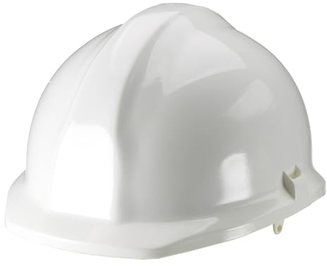 Centurion 1125 Reduced Peak White Safety Helmet – Hard Hat with Sweatband- For Construction