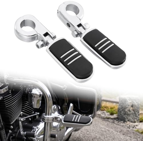 TCMT Repose-pieds pour protection de moteur d'autoroute - 32 mm - Pour Harley