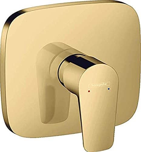 hansgrohe Duscharmatur Talis E, Unterputz Einhebel-Wannenmischer, Polished Gold Optik