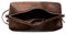 RUBAB MEN Trousse de Toilette en Cuir Vegan de qualité supérieure pour Homme | Trousse de Rasage et Pochette de Voyage de toilettage pour Homme | Doublure imperméable Tan Shade Pack-It Smart Edition