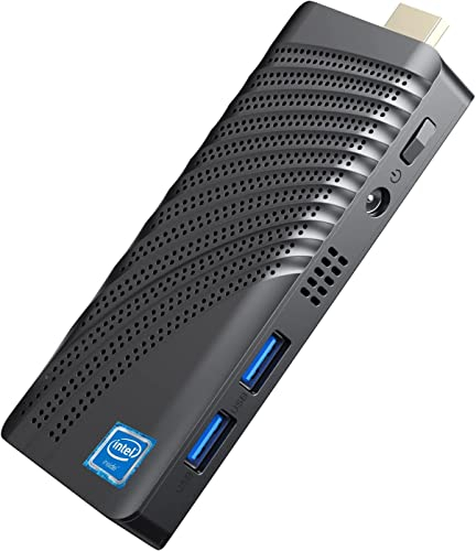 NiPoGi Mini PC Stick, Celeron N4000 Compute Stick, 4GB DDR4 64GB eMMC Stick PC Support 4K HDMI, Bluetooth,WiFi, Portable Mini Computer für Business, Heimbüro, Reisen