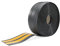 Quest Weichsockelleiste Selbstklebend, Abschlussleiste Breit - 70 mm x 20 mm - Sockelleiste PVC, Flexible Knickleiste für Wand, Boden - Dekorativ, UV-Beständig - 20 Meter, Dunkelgrau