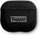 Tapper Schutzhülle für AirPods (3. Generation), Leder, Hämatit, Schwarz