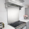 Stainless Steel Kitchen Splashback 1.2mm - Adhesive (900 x 1200m)