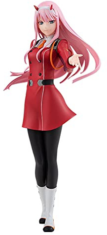 Jiumaocleu DARLING in the FRANXX Zero Two Figure Statue 02 Figure Model, Anime Action Figure Sculpture, PVC Handmade Collectible Desktop Decoration Gifts for Fans
