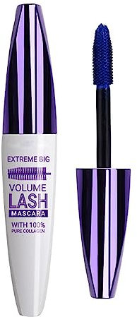 5D Mascara, trucco per occhi, ipoallergenico e senza profumo (Blu)