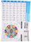 Toyvian Ukulele Akkorddiagramm Poster Für Anfänger Tragbare Und Praktische Griffbrettübersicht Für Selbststudium Erlernen Von Ukulele-akkorden
