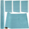 craspire 110x37 cm Samt-Buchtuch Zum Buchbinden, Türkis, Selbstklebende Oberfläche, Buchumschlag Mit Papierrücken, Bücher, Alben, Scrapbooking, DIY-Einbandschutz, Buchtuch, Buchbindebedarf