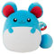 Squishmallows Pokémon x SQPK00065 - Marill 35 cm, offizielles Pokémon, superweich