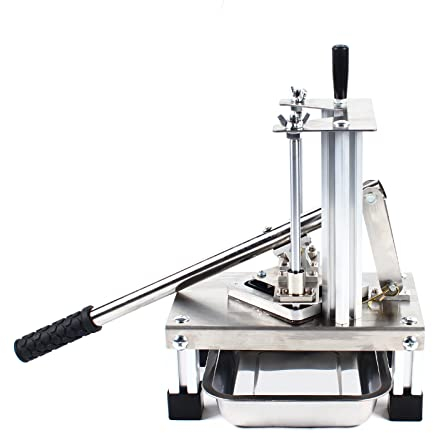 Coupe-pommes de terre - Coupe-frites - En acier inoxydable - Avec 3 lames tranchantes - En acier inoxydable - Professionnel et légumes - En plaque alimentaire