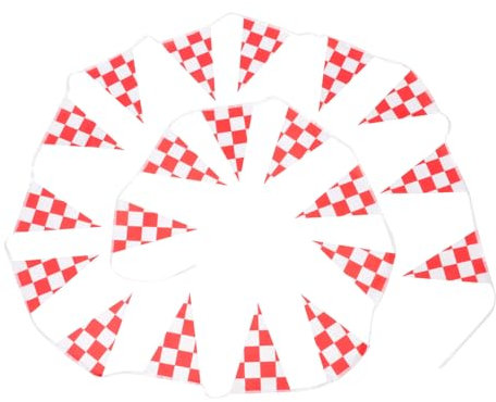 TOPBATHY Racing Flags for Race Track Checkered Flag Party Decoration Birthday Party Decorations
