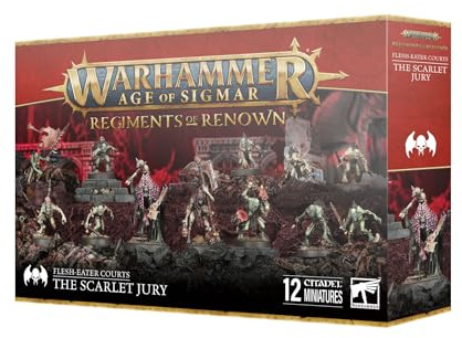 Games Workshop - Warhammer - Age of Sigmar - Flesh Eater Courts: Regiments of Renown - The Scarlet Jury