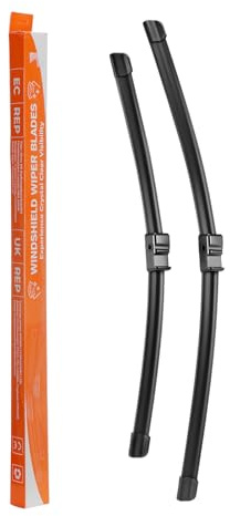 Scheibenwischer Wischerblätter Satz für Frontscheibe Vorne Links + Rechts Kompatibel mit Astra H 2004-2013 Länge: 550mm/450mm