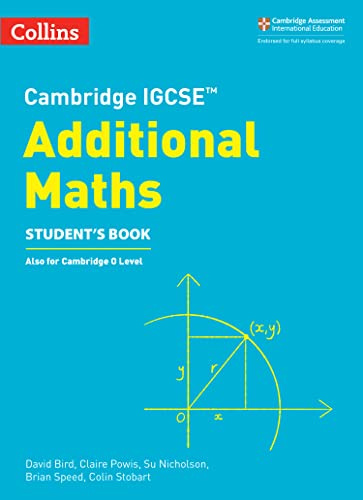 Cambridge IGCSE™ Additional Maths Student’s Book (Collins Cambridge Igcse(tm))