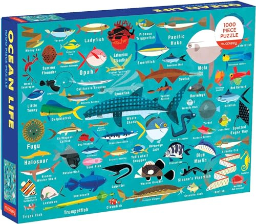 Ocean Life 1000pc Family Puzzle