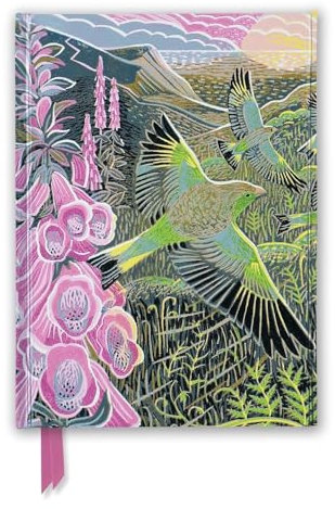 Annie Soudain: Foxgloves and Finches (Foiled Journal) (Flame Tree Notebooks): Unser hochwertiges, liniertes Blankbook mit festem, künstlerisch ... Notizbuch DIN A 5 mit Magnetverschluss)