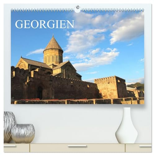 Georgien (hochwertiger Premium Wandkalender 2026 DIN A2 quer), Kunstdruck in Hochglanz: Ein Monatskalender mit farbenprächtigen Fotos aus Georgien (Querformat, 14 Seiten) (CALVENDO Orte)