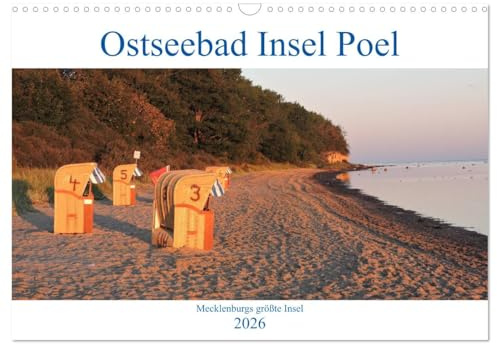 Ostseebad Insel Poel (Wandkalender 2026 DIN A3 quer), CALVENDO Monatskalender: Herzlich willkommen auf Mecklenburgs größter Insel (CALVENDO Orte)