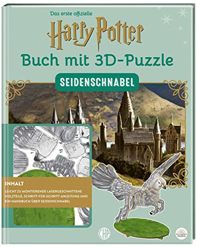 Harry Potter - Seidenschnabel - Das offizielle Buch mit 3D-Puzzle Fan-Art: Buch mit hochwertigem Harry Potter Seidenschnabel-Figuren-3D-Puzzle Set aus Holz