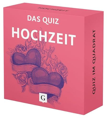 Hochzeit. Das Quiz: 100 Fragen und Antworten rund um Hochzeit, Liebe, Brauchtum und unvergessliche Momente – das perfekte Geschenk für Brautpaare und Gäste (Quiz im Quadrat)