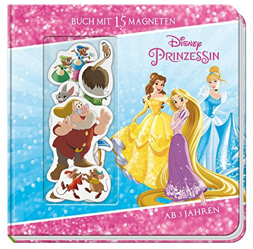 Disney Prinzessin: Buch mit 15 Magneten