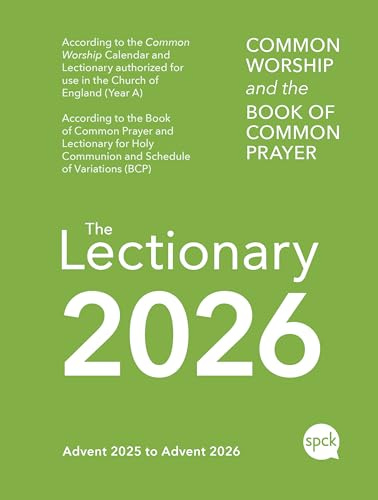 Common Worship Lectionary 2026: Church of England Liturgical Calendar with the Book of Common Prayer (Includes Daily Readings and Service Planning Guide in a Compact, Portable Size