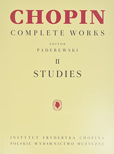 Studies: Chopin Complete Works Vol. II (Chopin Complete Works, 2)