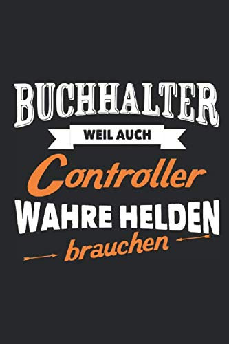 Lustiges Buchhalter Notizbuch: dotted, gepunktet ca. DIN A5, 120 Seiten, mattes Softcover