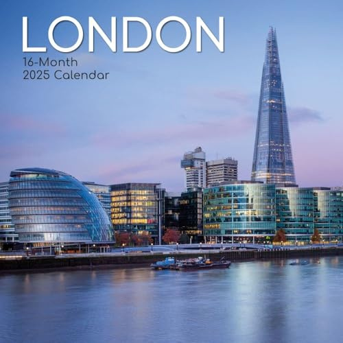 London 2025 – 16-Monatskalender: Original Gifted Stationery-Kalender [Mehrsprachig] [Kalender] (Wall-Kalender)