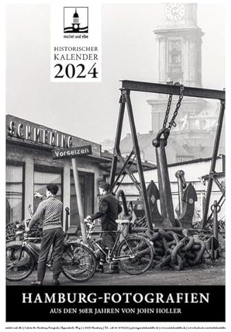 historischer Kalender 2024: Hamburg-Fotografien aus den 50er Jahren