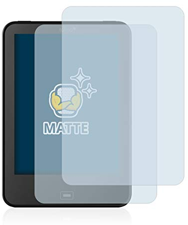 BROTECT Entspiegelungs-Schutzfolie für Tolino Vision 4 HD (2 Stück) Matte Displayschutz-Folie, Anti-Reflex, Anti-Fingerprint