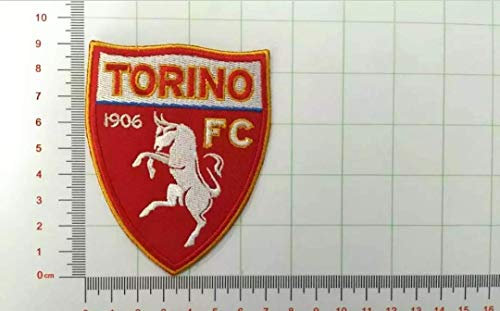 Patch SCUDETTO TORO replica cm 7 x 8,5 toppa ricamata ricamo GRANDE TORINO -142