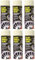 6 x Competition White Alloy Wheel Spray Paint 400ml Cans - Chip Resistant