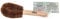 Suztain Dish Brush Of Coconut Husk With Wood Rubber Tree Handle
